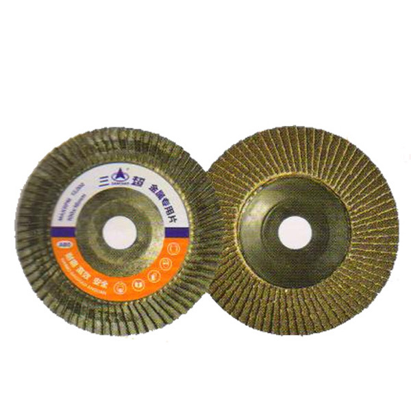 Silicon carbide flap disc